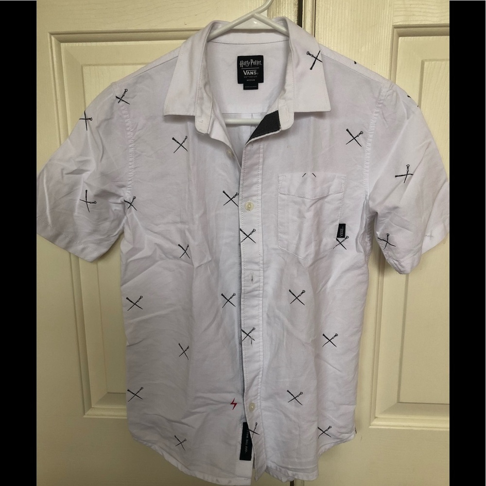 Vans button down shirt